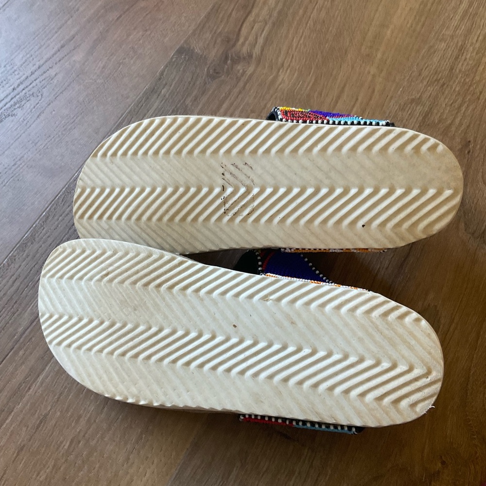 Sam Edelman Olivie Women’s Colorful Beaded Sandals Size 8 - Picture 3 of 5